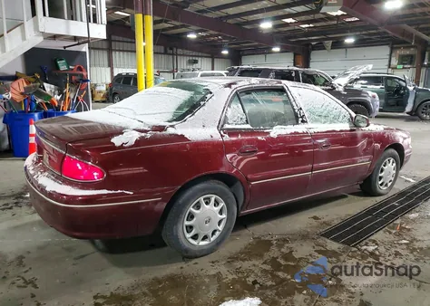 2001 Buick Century Custom из США, поврежденный, VIN 2G4WS52J811254337